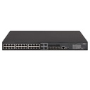 [DH-S5428-24GT4XF-360] Dahua - Switch Cloud L2+ PoE de 28 Puertos con 24 Puertos RJ-45 PoE (Gigabit)  y 4 Puertos SFP+ (1/10 Gbps) Gestión en la Nube Carcasa Metálica Total PoE 360W [Administrable]