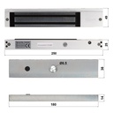 [DHI-ASF280A-V1] Dahua - Cerradura Magnetica 12V de 600 Lbs (280 Kgs) Indicador de Estado LED Material Antidesgaste y Magnetismo Anti-Residual Aplicaciones en Puerta de Metal y Madera