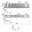 [DHI-ASF280L-V1] Dahua - Bracket Base o Soporte Tipo L para Cerradura Magnetica de 600 Lbs (280 Kgs) Compatible con DHI-ASF280A-V1