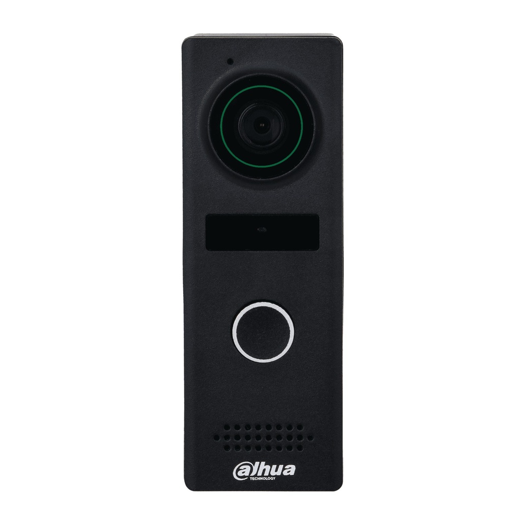 [DHI-KTA02M] Dahua - Kit de Videoportero Analógico con Frente de Calle Metálico y Cámara de [1.3Mp] con monitor TFT de 7" (Admite 2 Estaciones de Puerta + 3 Monitores)