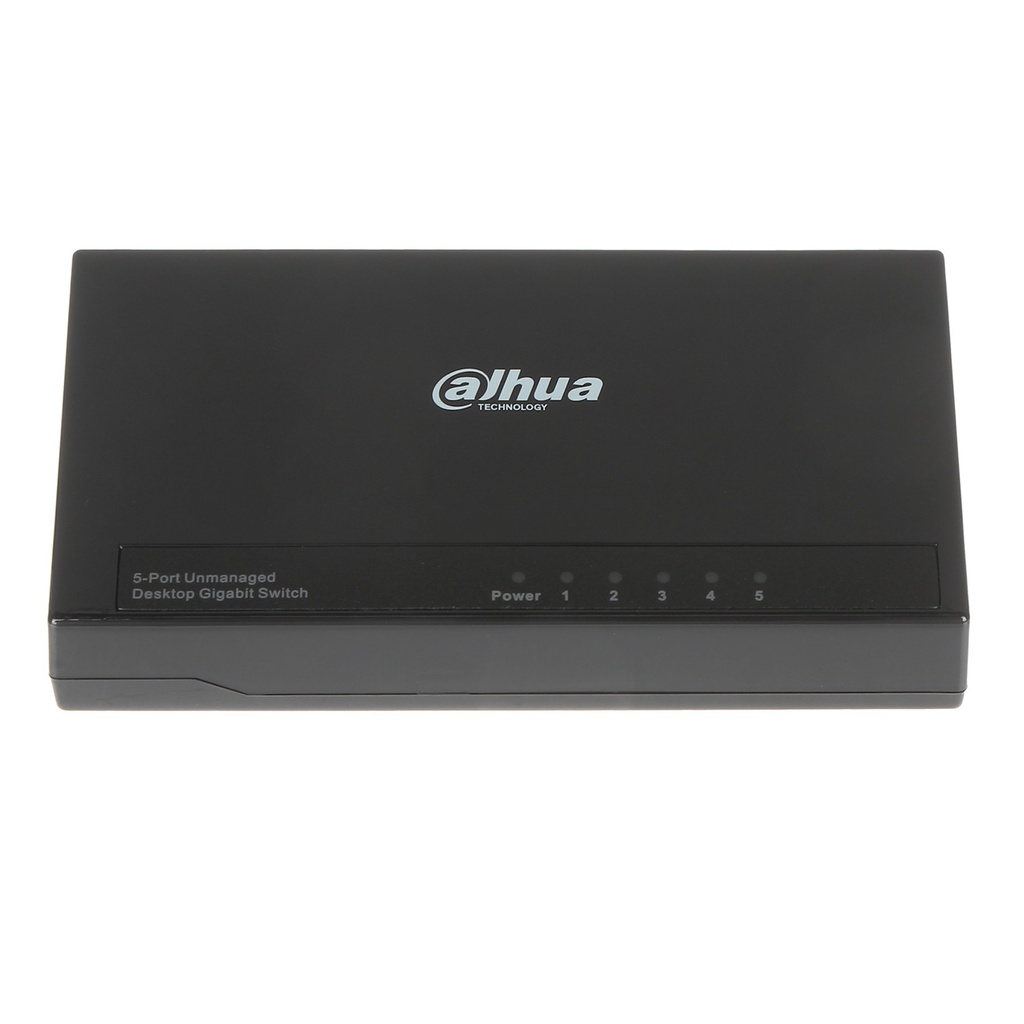 [DH-PFS3005-5GT-L] Dahua - Switch para Escritorio con 5 Puertos (Gigabit) Carcasa Plástica [No Administrable]