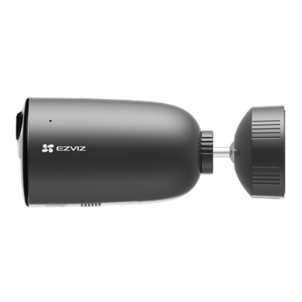 [CS-EB3/SP-R200(3MP)] Ezviz - Kit Cámara Bullet Ip Inalambrica con Bateria HD 2K [3MP] 4G Lente 2.8mm con Panel Solar Exterior/Interior