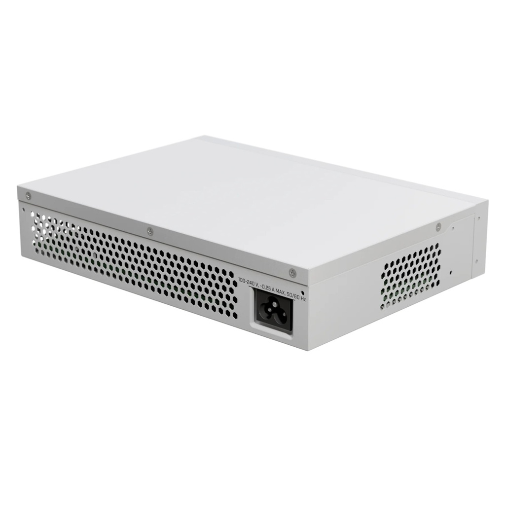 [CSS318-16G-2S+IN] Mikrotik - Switch MikroTik con 16 Puertos Gigabit Ethernet 2 Puertos SFP+ 10G Filtrado MAC y VLANs SwOS Configuración Web