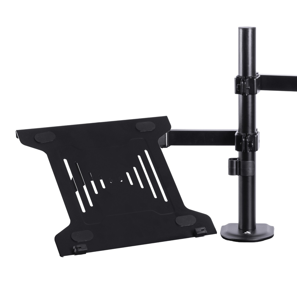 [ASTDA66C024] Astra - Soporte Ajustable de Acero para Monitor 17"-32" y Laptop hasta 9kg [Negro]