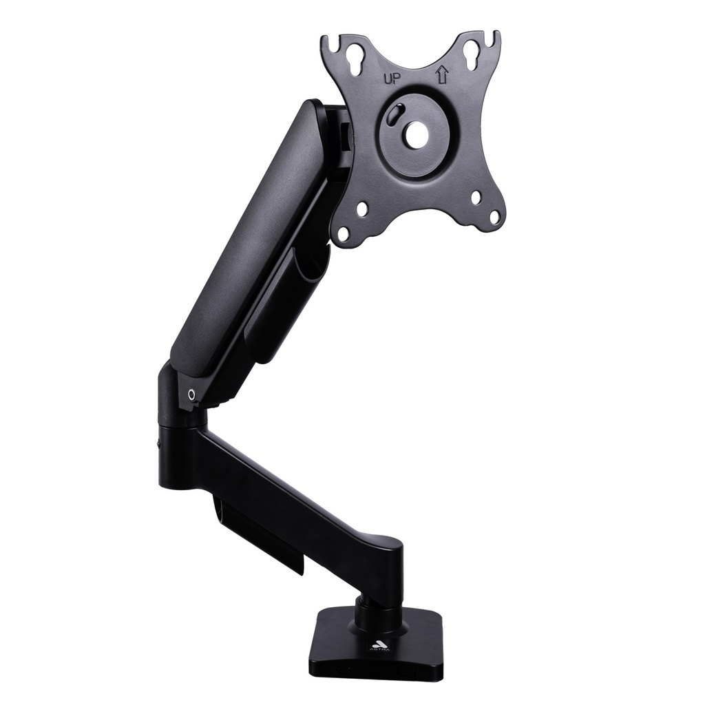 [ASTDA97C013] Astra - Base de Brazo Ajustable de Acero para Monitor 17"-32" hasta 9kg [Negro]