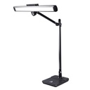 [BL1321] Astra - Lámpara LED de Escritorio Alámbrica con Reloj Digital [Negra]