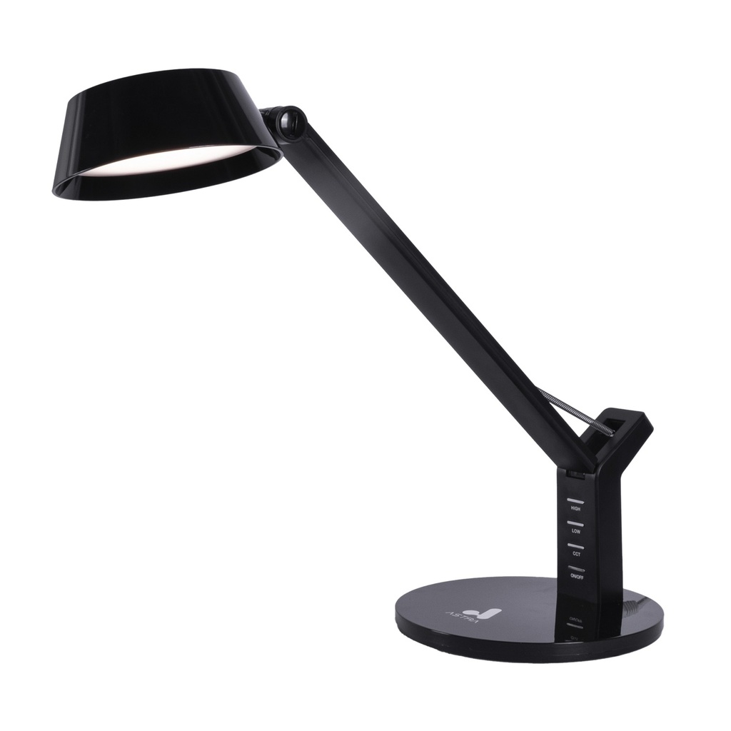 [BL1855BK] Astra - Lámpara LED de Escritorio con Puerto de Carga USB [Negra]