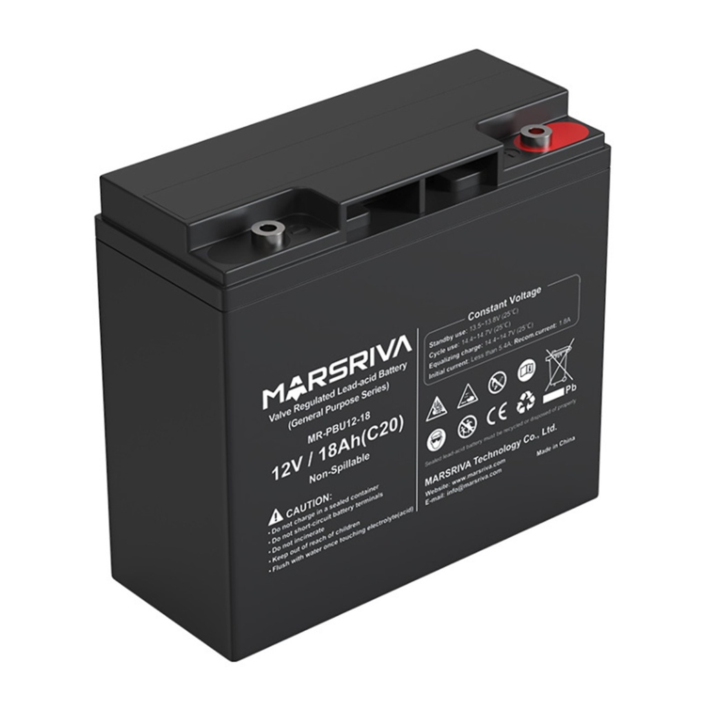 [MR-PBU12-18] Marsriva - Bateria Sellada 12V 18Ah    