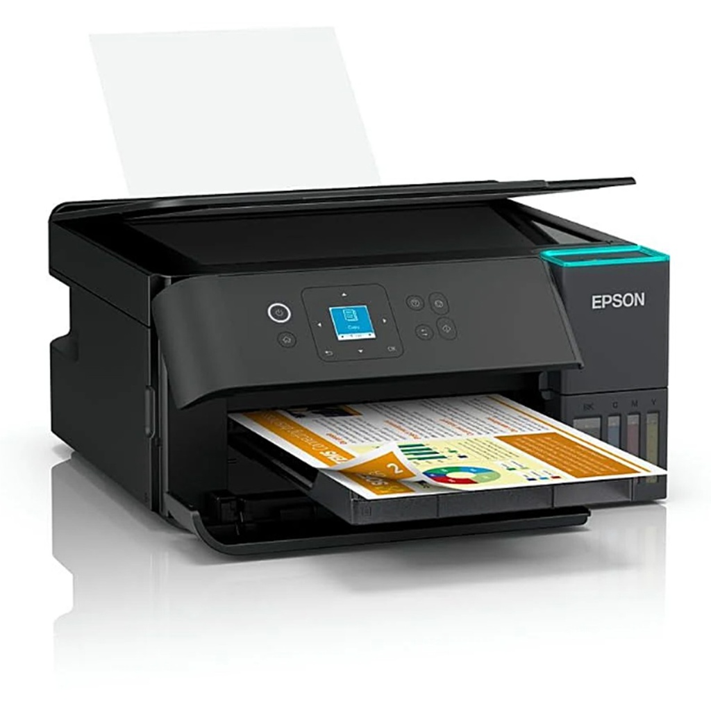 [L4360] Epson - Impresora Inyección Tinta Continua 3 en 1 (Impresión, Escaneo, Copiado) EcoTank Multifuncional Dúplex Automático USB 2.0/Wi-Fi/Wi-Fi Direct
