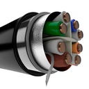 [AB356NXT37] Nexxt - Cable F/UTP CAT6 (Categoría 6) Blindado 23AWG CMX Exterior (Negro) [305m/1000ft]