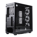 [ASE622] Astra - Case Gaming 3 FAN RGB  [Negro]