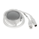 [DH-HAP120] Dahua - Micrófono de Alta Fidelidad Omnidireccional para Interiores Rango de Cobertura de 10 m2 a 70 m2 Sensibilidad de -34±3 dB Respuesta de Frecuencia de 80 Hz a 16 kHz Relación Señal/Ruido de 58 dB Alimentación de 12 VCC 40 mA...