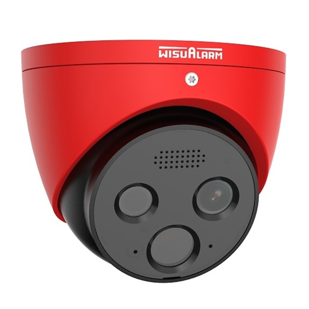 [DHI-HY-FT431LDP-TD1F4-MB] Dahua - Cámara de Red para Detección de Llamas Sensor Térmico No Refrigerado VOx de 120x90 Sensor Visible de 4MP CMOS 1/2.7" Resolución 2688x1520 Lente Térmico 1.2mm Lente Visible 4mm Rango de Detección de Temperatura...