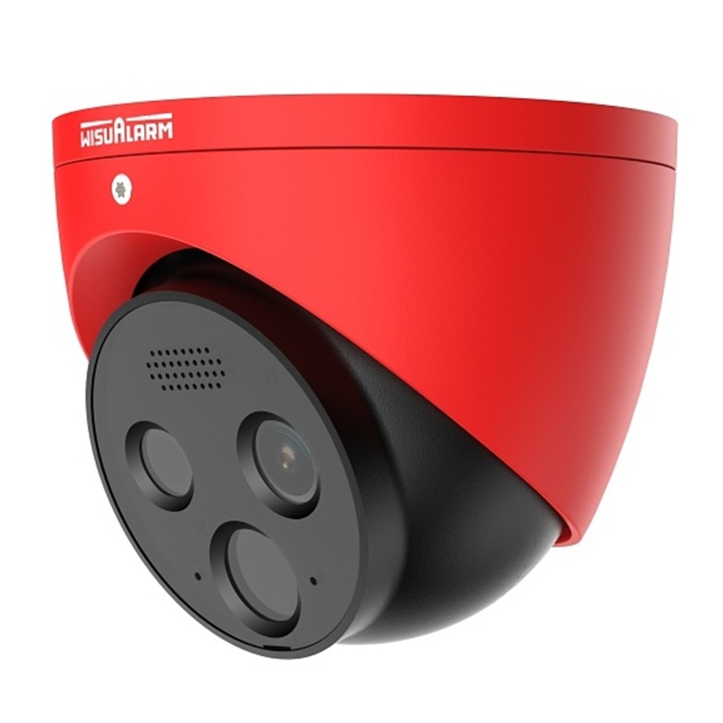 [DHI-HY-FT431LDP-TD1F4-MB] Dahua - Cámara de Red para Detección de Llamas Sensor Térmico No Refrigerado VOx de 120x90 Sensor Visible de 4MP CMOS 1/2.7" Resolución 2688x1520 Lente Térmico 1.2mm Lente Visible 4mm Rango de Detección de Temperatura...