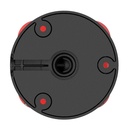 [DHI-HY-FT431LFP-TD1F4] Dahua - Cámara de Red de Detección de Llama de Doble Espectro Resolución de 4 Megapíxeles Sensor Térmico VOx de 120 x 90 Lente Térmica de 1.2 mm Lente Visible de 4.0 mm Distancia de Detección de Llama de 10 m Medición...