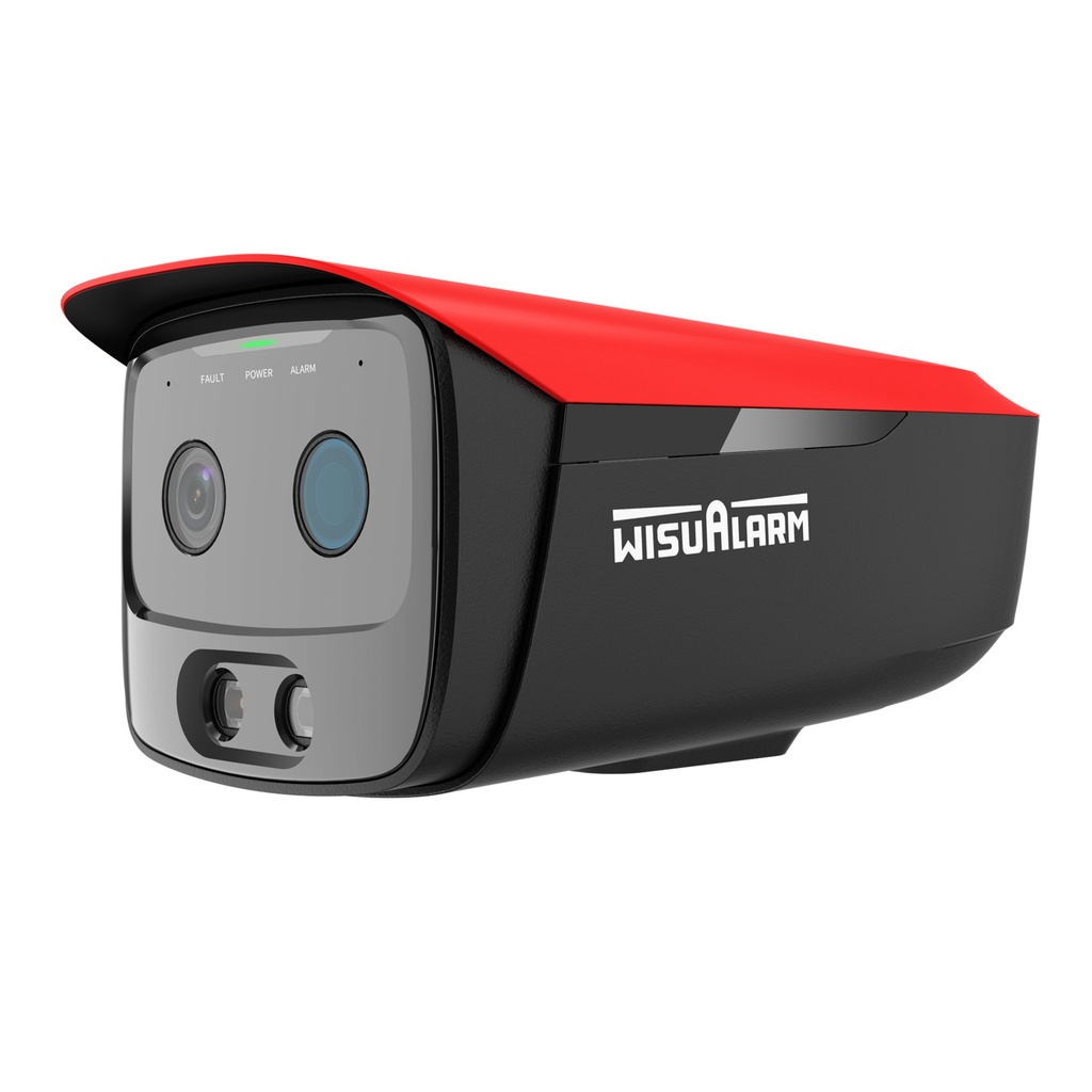 [DHI-HY-FT443MFP-TD7F6] Dahua - Cámara de Red Bullet de Detección de Llama con Tecnología Térmica Resolución Térmica de 256 x 192 Resolución Visible de 5 MP Lente Térmico de 7 mm Lente Visible de 6 mm Detección de Llama hasta 85 m Algoritmos...