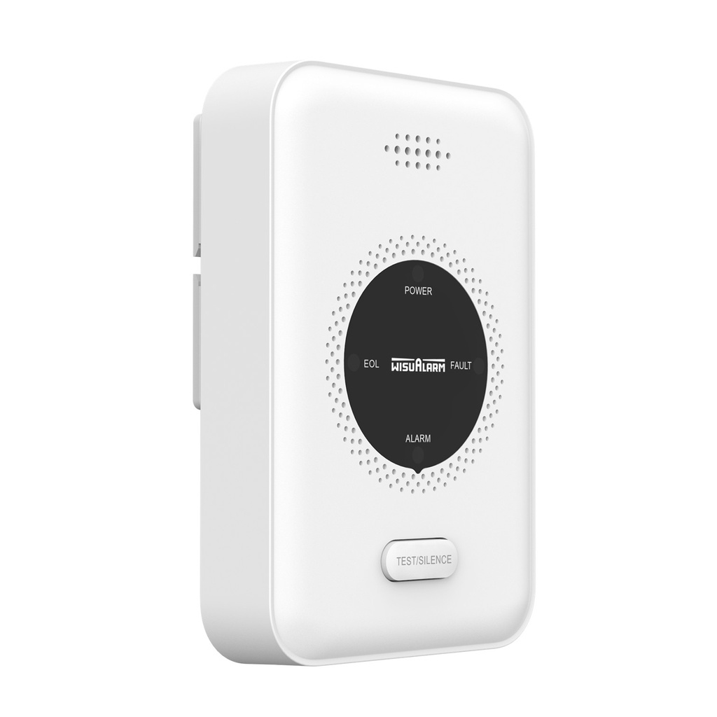 [DHI-HY-GA20A] Dahua - Alarma de Gas Natural Inalámbrica Interconectada de Metano Sensor de Semiconductor Interconexión de hasta 24 Dispositivos Volumen de Alarma 70 dB Interfaz de Salida de Válvula Interfaz de Salida de Relé Alimentación 12 VCC