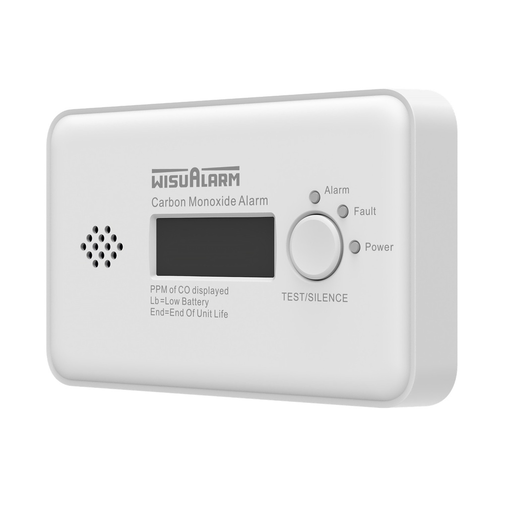 [DHI-HY-GC20C] Dahua - Detector de Monóxido de Carbono Autónomo con Sensor Electroquímico Figaro Batería de Litio de 10 Años de Duración Alarma Acústica de 85 dB a 3 Metros Indicadores LED de Estado de Funcionamiento Certificación EN 50291-1:2018...
