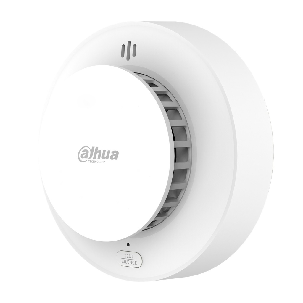 [DHI-HY-L131-CTXF] Dahua - Detector de Humo Direccionable con Tecnología LoRa Alarma Visual y Sonora de 80 dB a 3 Metros Alimentación de 3 VCC Vida Útil de Batería de 3 Años Comunicación Inalámbrica de Largo Alcance hasta 1500 Metros... [WisuAlarm]