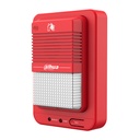 [DHI-HY-L151] Dahua - Sirena con Estrobo Inalámbrica LoRa Direccionable Frecuencia de Operación 470 MHz a 510 MHz Volumen de Alarma de 75 dB a 115 dB a 3 Metros Distancia de Comunicación hasta 1500 Metros Alimentación por Batería de 3... [WisuAlarm]