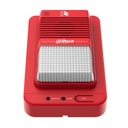 [DHI-HY-L151] Dahua - Sirena con Estrobo Inalámbrica LoRa Direccionable Frecuencia de Operación 470 MHz a 510 MHz Volumen de Alarma de 75 dB a 115 dB a 3 Metros Distancia de Comunicación hasta 1500 Metros Alimentación por Batería de 3... [WisuAlarm]