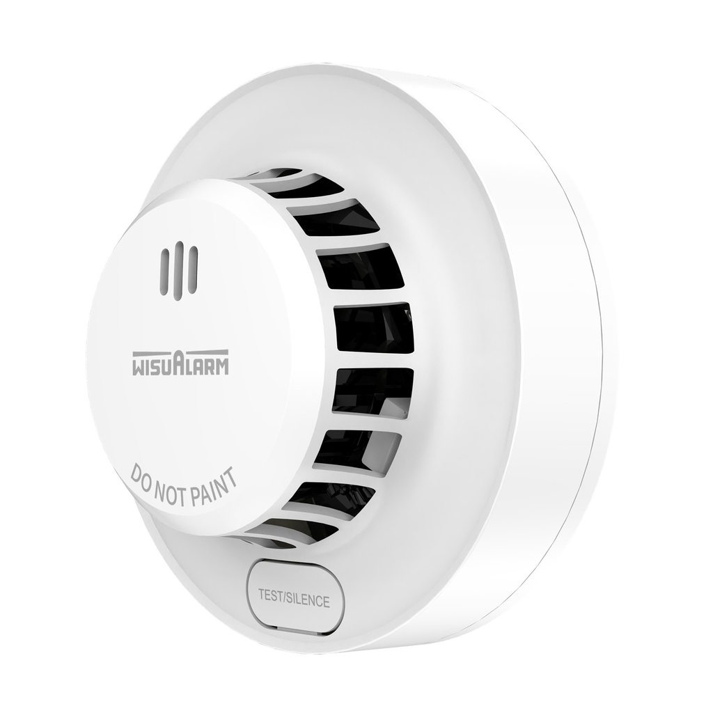 [DHI-HY-SA13A] Dahua - Detector de Humo Autónomo Fotoeléctrico Botón de Prueba y Silencio Sirena Integrada 85 dB a 3 Metros Alimentación de 3 VCC mediante 2 Baterías Alcalinas de 1.5 V Vida Útil de Batería de 5 Años Cobertura de 20 m² a 40 m²...