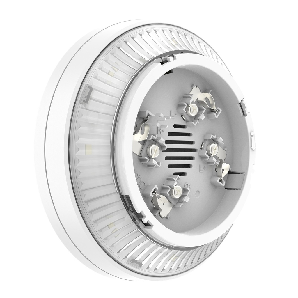 [DHI-HY-SSDZ] Dahua - Base con Sirena y Estrobo para Detectores de Incendio Direccionable Sistema de Dos Hilos Sin Polaridad Nivel Sonoro de 60 dB a 3 Metros Iluminación de 58 Lux Voltaje de Operación de 16 VCC a 28 VCC Consumo... [WisuAlarm]