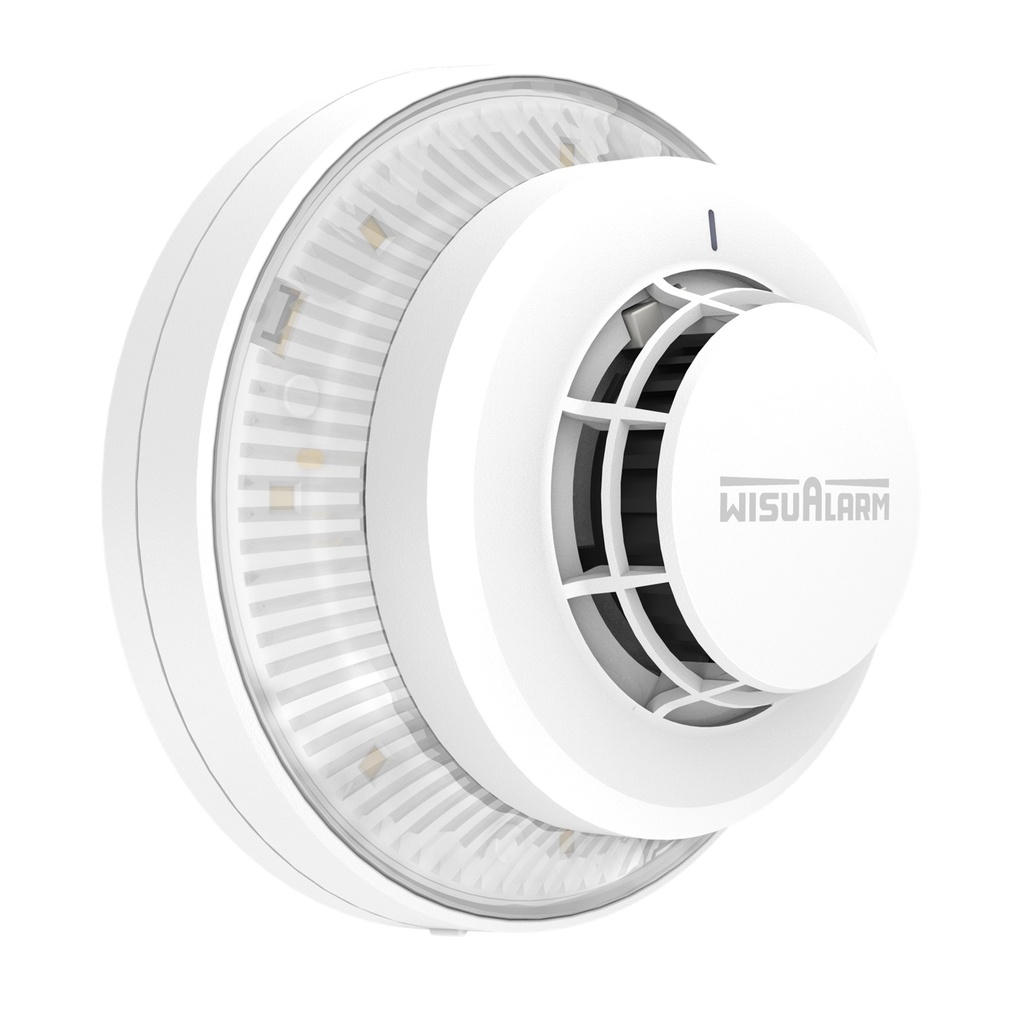 [DHI-HY-SSDZ] Dahua - Base con Sirena y Estrobo para Detectores de Incendio Direccionable Sistema de Dos Hilos Sin Polaridad Nivel Sonoro de 60 dB a 3 Metros Iluminación de 58 Lux Voltaje de Operación de 16 VCC a 28 VCC Consumo... [WisuAlarm]