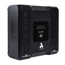 [AR850] Astra - UPS 850Va/480W 110V 12 Nemas 50-60Hz con Puerto USB & RJ45 Panel LCD