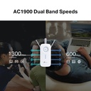 [RE550] TP-Link - Extensor de Rango WiFi Doble Banda AC1900 WiFi5
