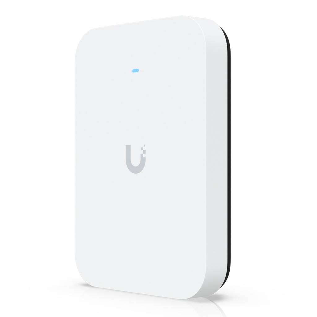 [U7-Pro-XG-Wall] Ubiquiti - Punto de Acceso Tribanda para Interiores con Soporte 6 GHz Cobertura de hasta 140 metros Capacidad para Hasta 300 Usuarios y Puerto 10 GbE