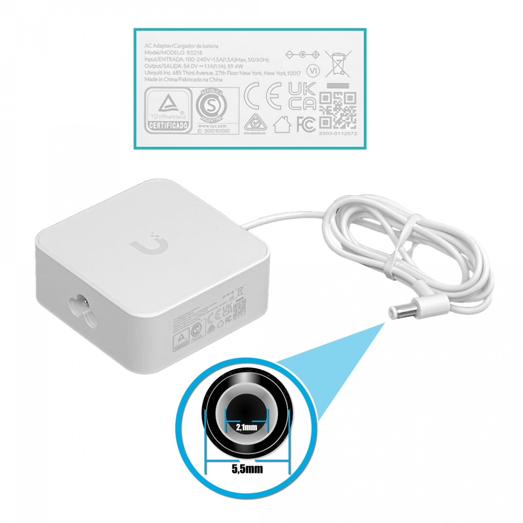[UXG-Fiber] Ubiquiti - Router y Gateway (Todo en Uno) de 10G Diseñado para Escritorio con Switch Integrado de 4 Puertos 2.5 GbE (1) puerto WAN de 10G SFP+ (1) 10 GbE RJ45 (1) puerto LAN de 10G SFP+ Unifi