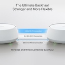 [BE22-2PACK] TP-Link - Router Inalámbrico Wi-Fi 7 Mesh IA Doble Banda de 3.6 Gbps 2 Puertos Gigabit BE3600 WiFi7 [2 Unidades]