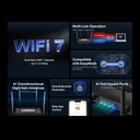 [MR25BE] Mercusys - Router Inalambrico WiFi Doble Banda BE3600 WiFi7