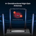 [MR25BE] Mercusys - Router Inalambrico WiFi Doble Banda BE3600 WiFi7