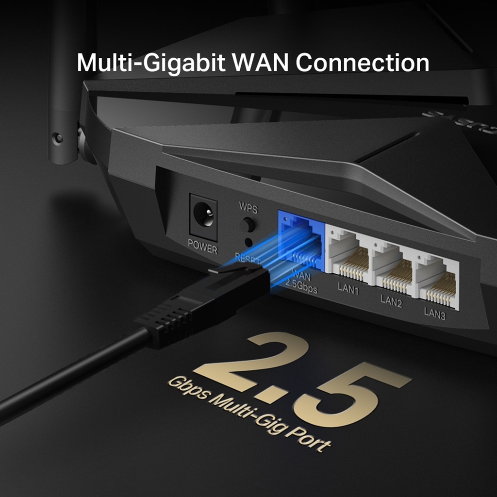 [MR85X] Mercusys - Router Inalambrico WiFi Doble Banda Gigabit AX3000 WiFi6