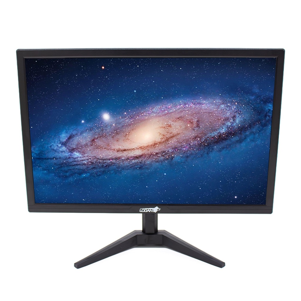 [L-M19LB1H1V3-S] Logan - Monitor Led de 19.5" Resolución 1440 x 900 con Entrada HDMI y VGA Tasa de Refrescamiento 60-75Hz 200 Nits VESA 75×75mm