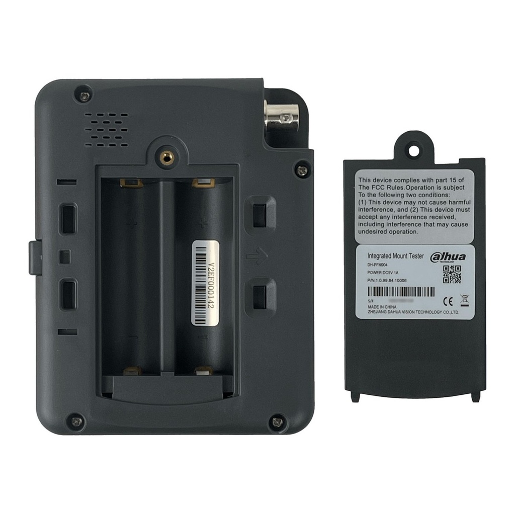 [DH-PFM904] Dahua - Tester o Probador de Vídeo Compacto y Portable Soporta Control PTZ Linux Pantalla de 4.3" HDCVI HDTVI AHD CVBS Soporta Camaras 1080p 4Mp y 8Mp (No soporta 5 Mp)