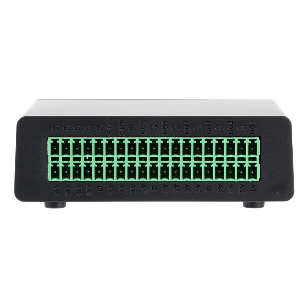 [DHI-ARB1606] Dahua - Caja de Alarma Soporte a través de Acceso RS485 a NVR y XVR Admite Interfaz de 16 Canales de Entrada de Alarma y 6 Canales de Salida de Alarma