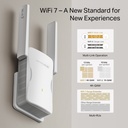 [ME25BE] Mercusys - Extensor de Rango/Alcance Wi-Fi 7 Doble Banda BE3600