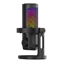 [MCX04-BK] Fantech - Microfono Gamer RGB Leviosa Aura Cableado [Negro]