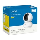 [C200] TP-Link - Cámara Wi-Fi 1080p Full HD de 360 Grados Giro e Inclinación con Detección por IA Audio Bidreccional Visión Nocturna [Tapo]
