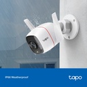 [C310] TP-Link - Cámara Wi-Fi 3MP con Detección IA Audio Bidreccional Conexión por cable o Wi-Fi Visión Nocturna para Exteriores [Tapo]