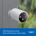 [C425] TP-Link - Cámara de Vigilancia Wi-Fi 2K QHD 4MP para Exterior con Batería Recargable y Detección IA Avanzada [Tapo]