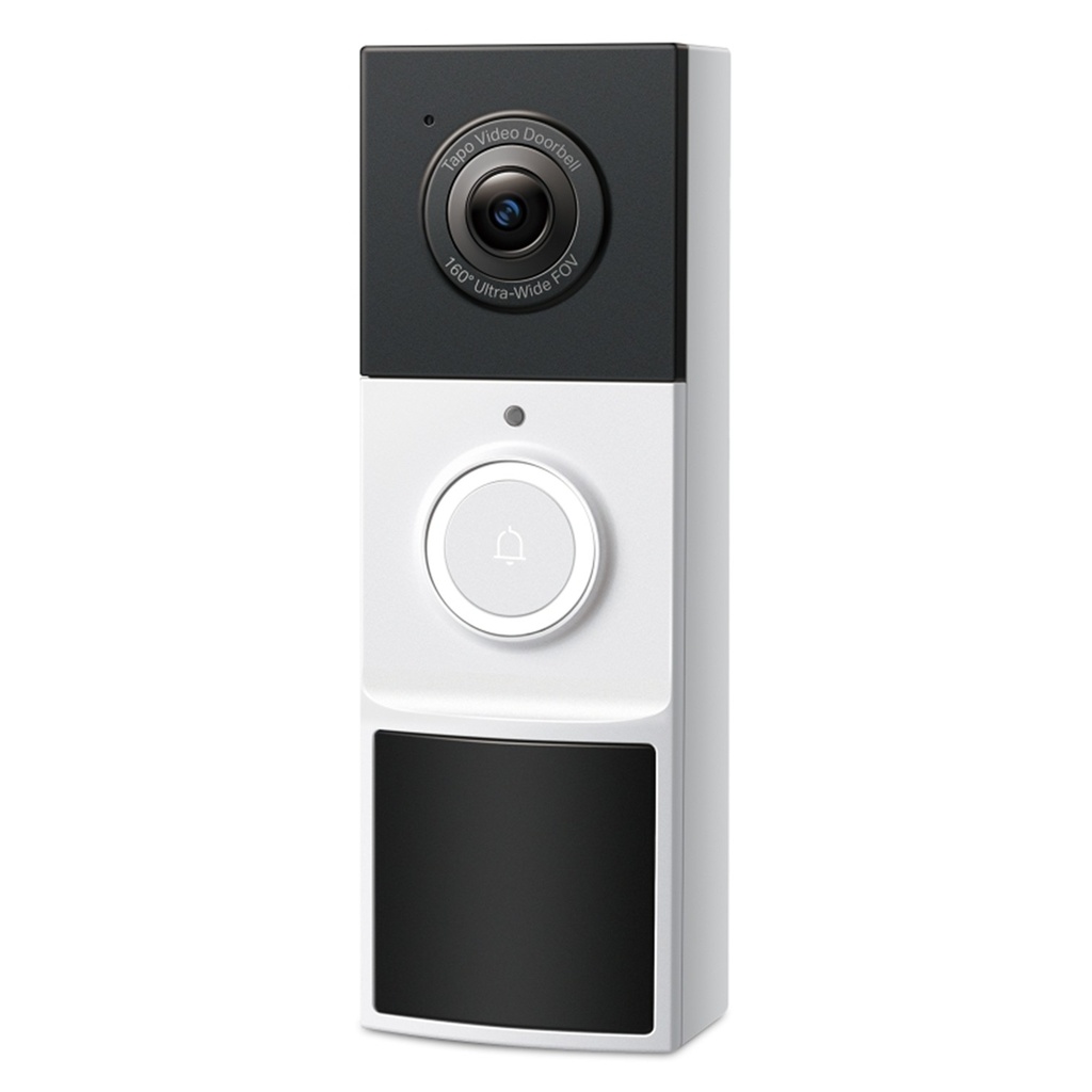 [D210] TP-Link - Timbre Inteligente IP65 con Cámara 3MP y Visión Nocturna a Color [Tapo]