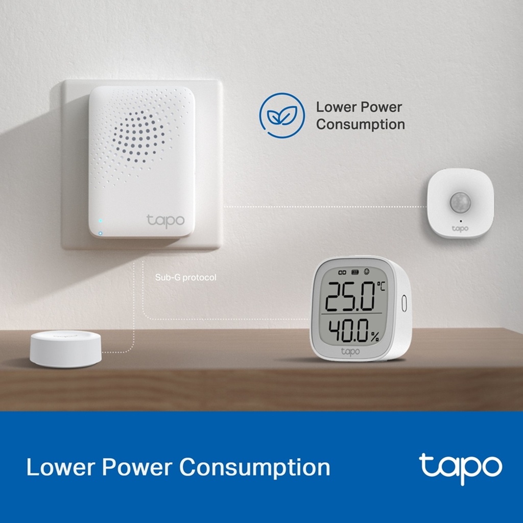 [H100] TP-Link - Hub Inteligente Mini con Alarma Integrada [Tapo]