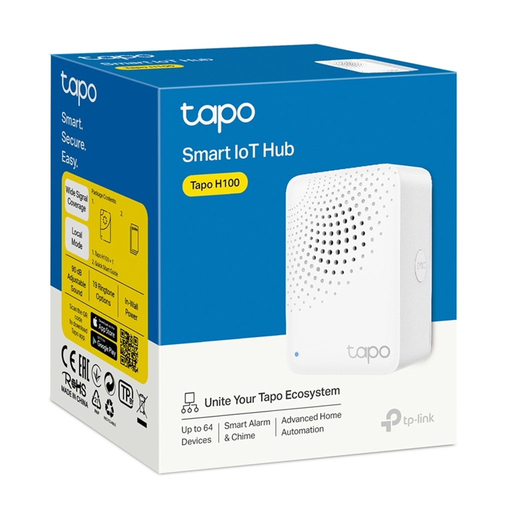[H100] TP-Link - Hub Inteligente Mini con Alarma Integrada [Tapo]