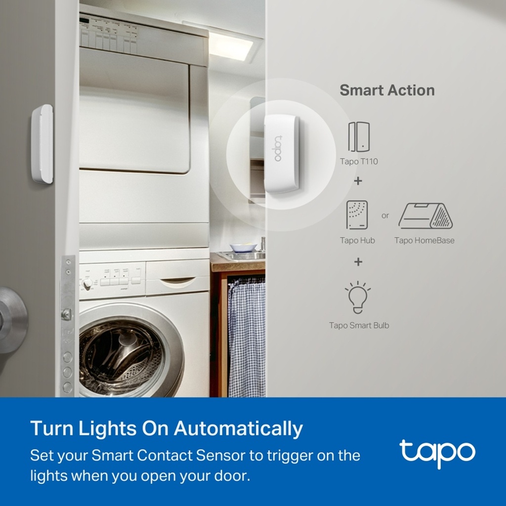 [T110] TP-Link - Sensor de Contacto Inteligente para Puerta y Ventana [Tapo]