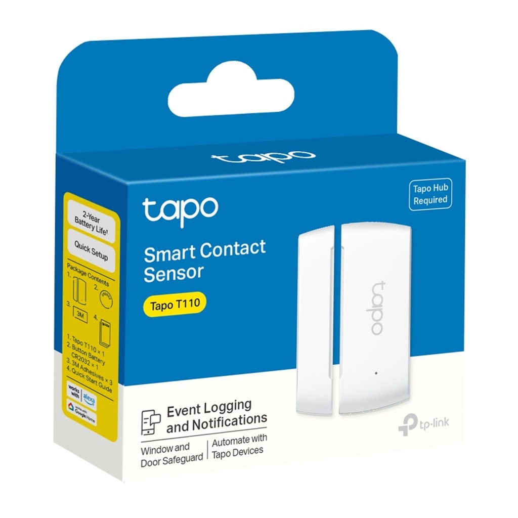 [T110] TP-Link - Sensor de Contacto Inteligente para Puerta y Ventana [Tapo]