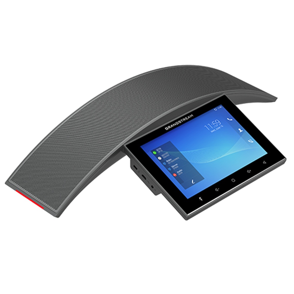 [GAC2570] Grandstream - Teléfono de Audioconferencia IP audioconferencia hasta 12 participantes puerto Gigabit con PoE+ y puerto de medios dedicado Wi-Fi 6 doble banda Bluetooth 5.0 empareja con 2 micrófonos inalámbricos GMD1208